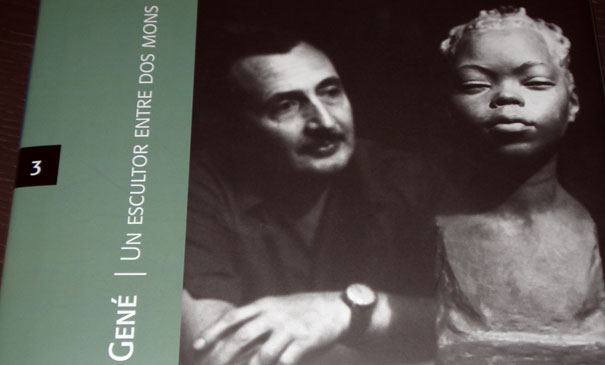 Portada del llibre "Modest Gené, un escultor entre dos mons"